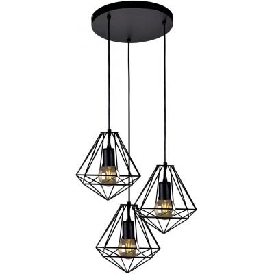Kaja Marko lampa wisząca 3x60W czarna K-4006