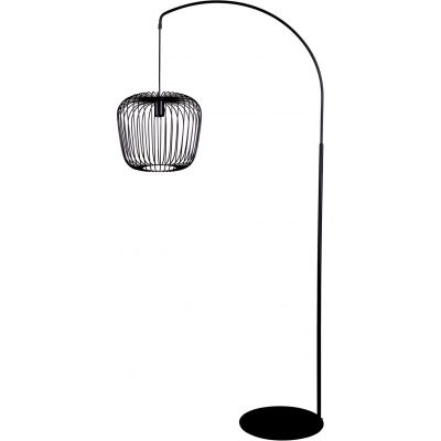 Kaja Adios lampa stojąca 1x60W czarna K-4180