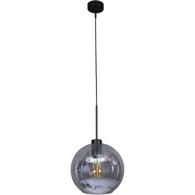 Kaja Aldar lampa wisząca 1x60W grafit/czarna K-4850