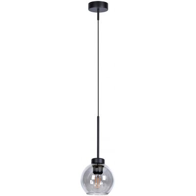 Kaja Aldar lampa wisząca 1x60W czarny/grafitowy K-4877