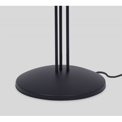 Kaja Diuna lampa stojąca 2x60W czarny/bursztynowy K-5193