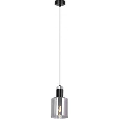 Kaja Brus lampa wisząca 1x40 W czarna K-5250