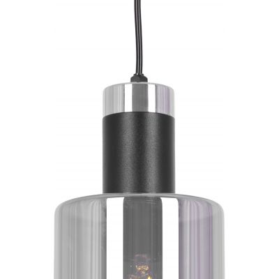 Kaja Brus lampa wisząca 3x40 W czarna K-5252