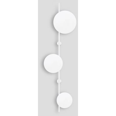 Kaja Pero kinkiet 3x10 W biały K-5325