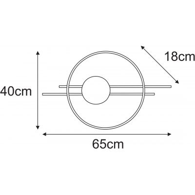 Kaja Astra kinkiet 1x40 W czarny K-5341