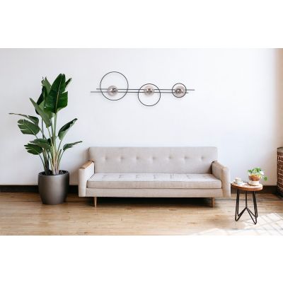 Kaja Corsa kinkiet 3x40 W czarny K-5348