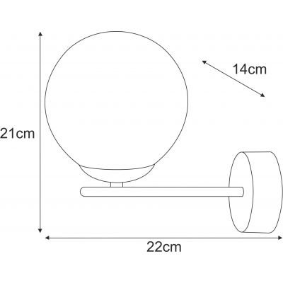 Kaja Rea lampa podsufitowa 1x10 W biała-złota K-5425