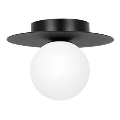 Kaja Robin lampa podsufitowa 1x10 W biała-czarna K-5437