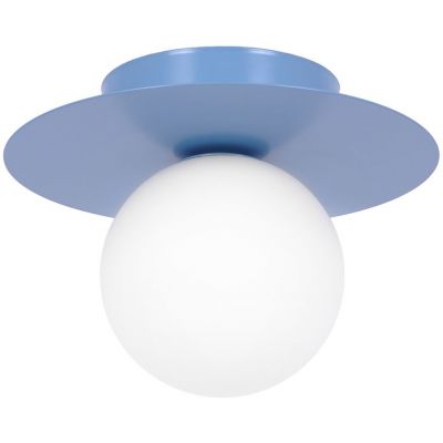 Kaja Robin lampa podsufitowa 1x10 W biała-niebieska K-5447