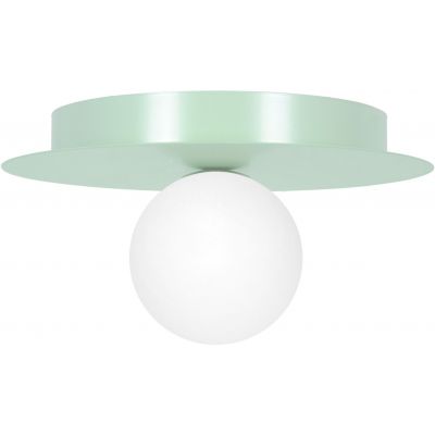 Kaja Robin lampa podsufitowa 1x10 W biała-miętowa K-5453