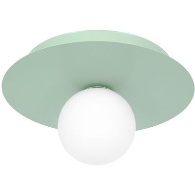 Kaja Robin lampa podsufitowa 1x10 W biała-miętowa K-5453
