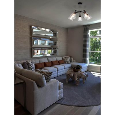 Kaja Samanata lampa podsufitowa 5x40W czarna K-8037B-5