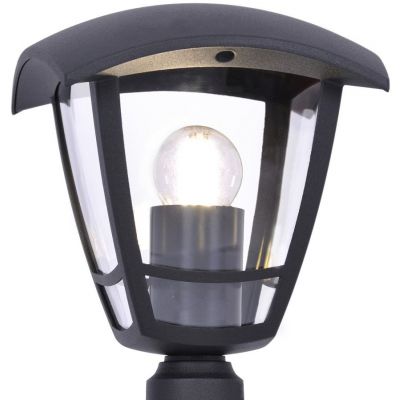 Kaja Napoli lampa stojąca zewnętrzna 1x40 W czarna K-8202