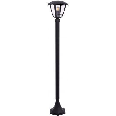 Kaja Napoli lampa stojąca zewnętrzna 1x40 W czarna K-8202