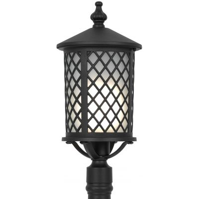 Kaja Chicago lampa stojąca zewnętrzna 1x60 W czarna K-8217