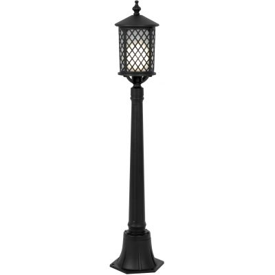 Kaja Chicago lampa stojąca zewnętrzna 1x60 W czarna K-8217