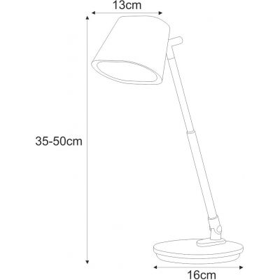 Kaja Bolek lampa biurkowa 1x7 W grafitowa K-BL1527GRAFIT