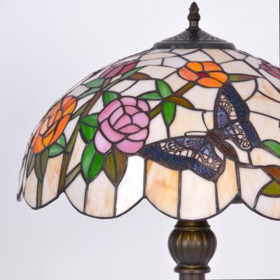 Kaja Rose lampa stojąca 2x20 W multikolor K-F16835