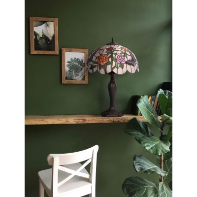 Kaja Rose lampa stołowa 1x20 W multikolor K-G16835