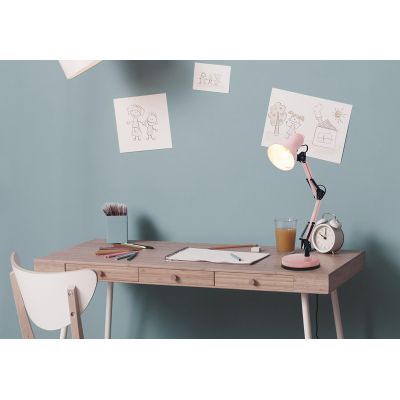 Kaja Cosmo lampa biurkowa 1x60W różowy mat K-MT-COSMORÓŻOWY