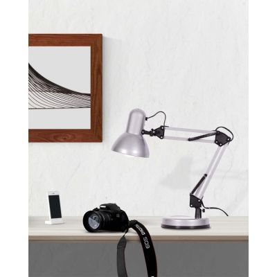 Kaja Cosmo lampa biurkowa 1x60W srebrny K-MT-COSMOSREBRNY