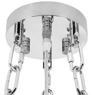 King Home Imperial 80 lampa wisząca 16x40W srebrna/kryształ przezroczysty DW-D5688M.SILVER