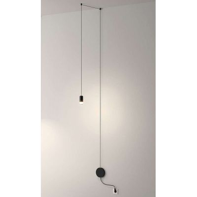 Moosee Flusso lampa wisząca 1x2,5 W czarna MSE1501100474