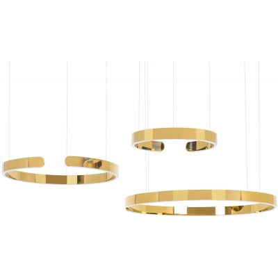 King Home Vista Triple lampa wisząca 3x82W złoty/chrom JD8125.GOLD