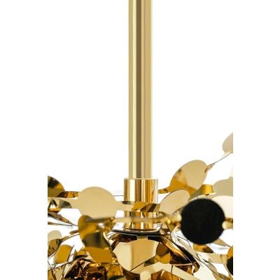 King Home Monete Single lampa wisząca 3x40W złota JD8653-1.GOLD