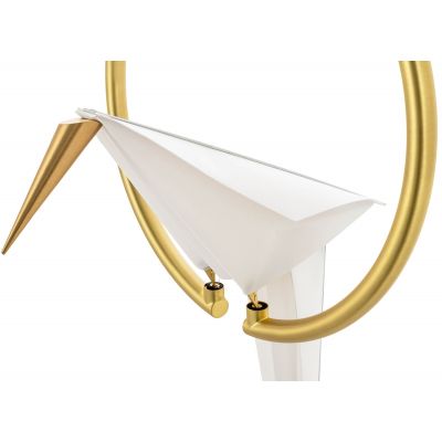 King Home Loro Circle lampa wisząca 1x12W LED złota/biała MD8113-1A