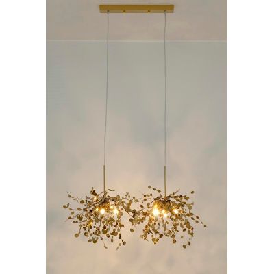 King Home Monete lampa wisząca 6x30 W złota MSE1501100460