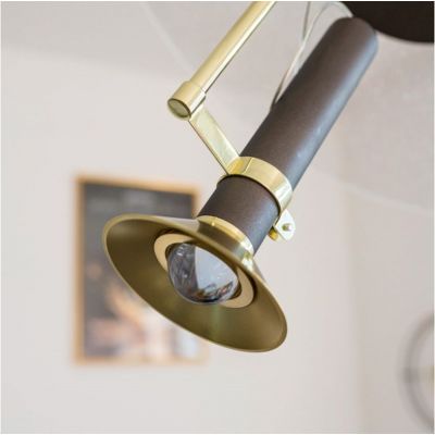 Altavola Design Fanora lampa wisząca 1x28 W przezroczysta-brązowa LA105/P