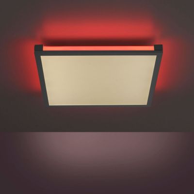 Leuchten Direkt Mario plafon 1x17W+1x7W czarno/biały 11621-18
