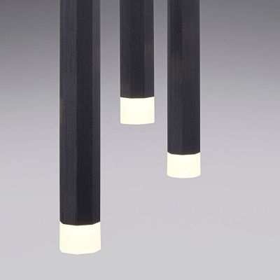 Leuchten Direkt Bruno lampa wisząca 5x4,8W czarno-biała 15205-18