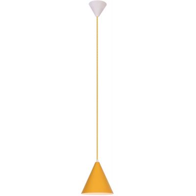 Ledea Voss lampa wisząca 1x40W żółta 50101179