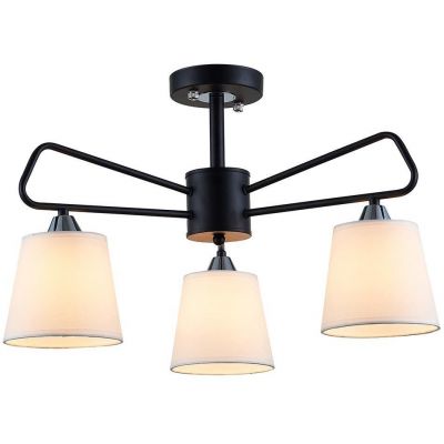 Ledea Morley lampa podsufitowa 3x60W czarna/biała 50203091