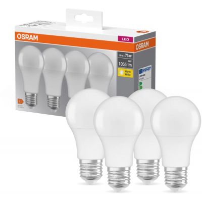 Osram LED Lamps żarówki LED Multipack 4x10 W 2700 K E27