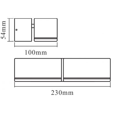 Ledvance Endura Style Mini Spot II kinkiet zewnętrzny 13 LED biały