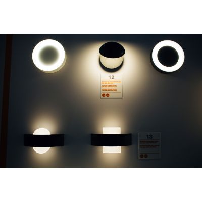 Ledvance Endura Style Ring kinkiet zewnętrzny 1x13,5W LED ciemny szary