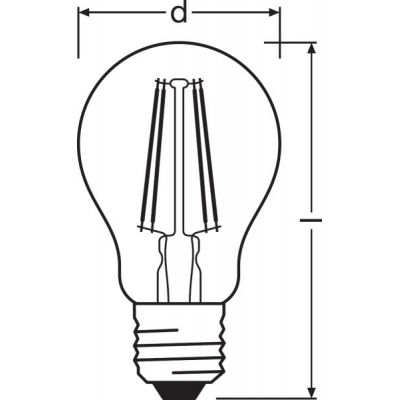 Osram Vintage 1906 LED żarówka 1x7,5 W 2500 K E27