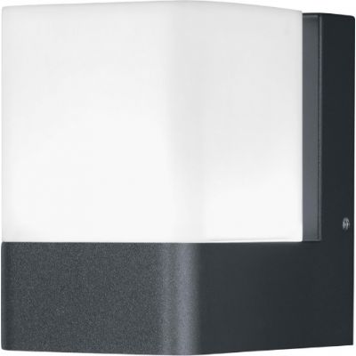Ledvance Smart+ WiFi Cube kinkiet zewnętrzny 1x9,5W LED RGB ciemny szary/biały