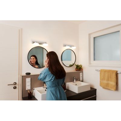 Ledvance Smart+ WiFi Wall Orbis Elypse kinkiet 2x12W srebrny