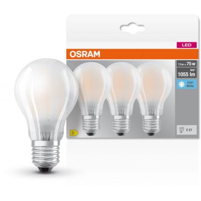 Osram LED Lamps żarówki LED Multipack 3x7,5 W 4000 K E27