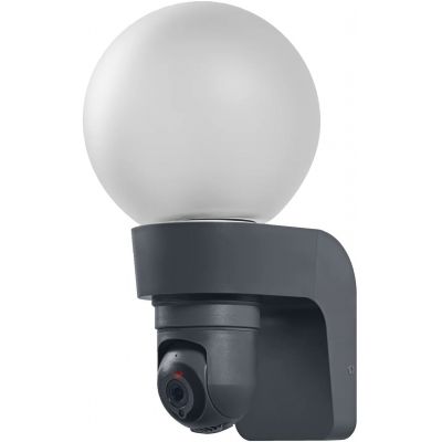 Ledvance Smart+ Camera Globe Track & Trace kinkiet zewnętrzny 1x15W z kamerą czarny