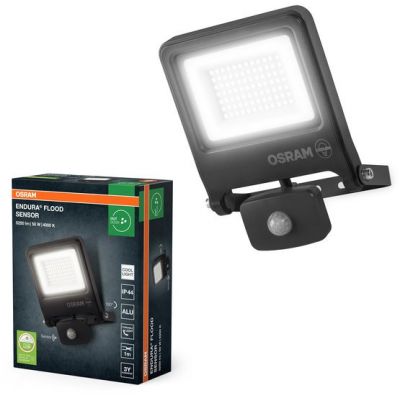 Ledvance Endura Flood naświetlacz 50 W LED 4000K z czujnikiem ruchu ciemny szary