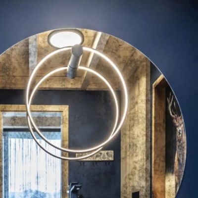 Light Prestige Mirror kinkiet 1x33 W czarny LP-999/1W S BK CCT