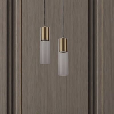 Light Prestige Manacor lampa wisząca 1x50W złota/przezroczysta LP-232/1PGD