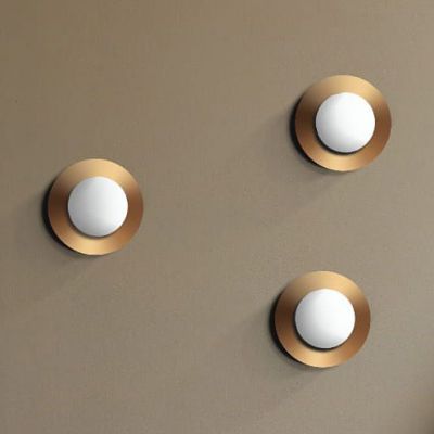 Light Prestige Roma kinkiet 1x5 W biały-złoty LP-1345/1WGD