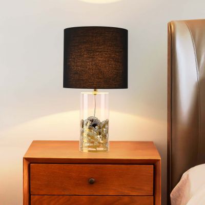 Light Prestige Sunflower lampa stołowa 1x40W czarna/złota LP-818/1TBK