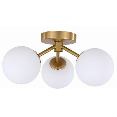 Light Prestige Dorado lampa podsufitowa 3x40W złota/biała LP-002/3C